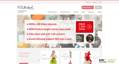 Desktop Screenshot of designer-cakes.com